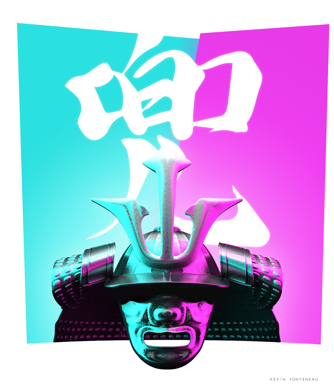 Artstation Kabuto Helmet Kevin Fonteneau