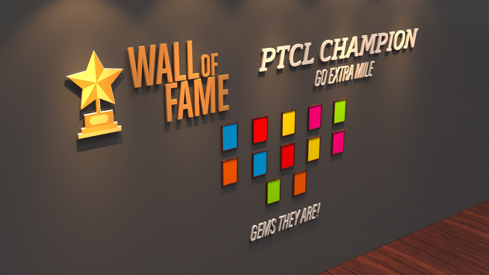 Asad Nawaz Wall of Fame 3D Visualization
