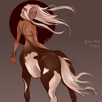 Anime female centaur