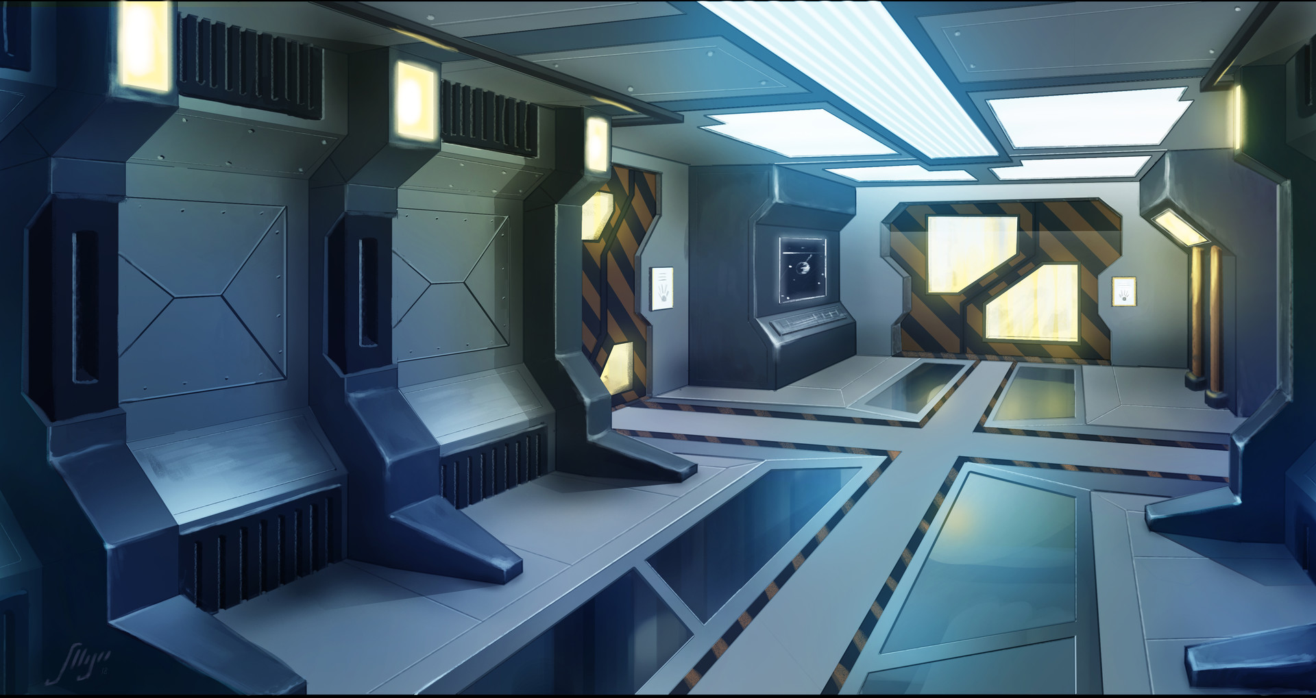 Juri Mukhanov Sci Fi Concept Art