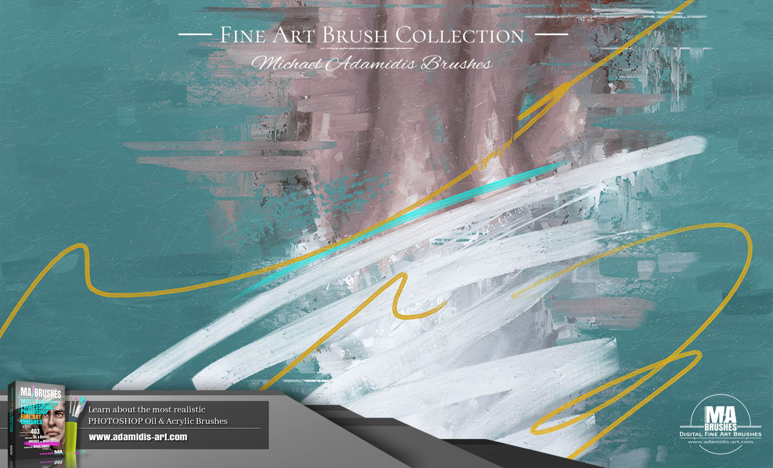 Abstract Painting - Realistic Photoshop Brushes MA-Brushes