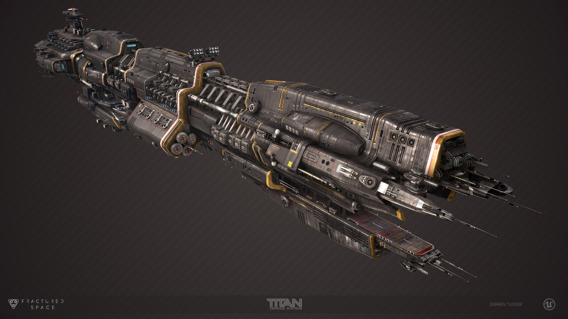 Fractured Space Spaceships Gastronomia Y Viajes