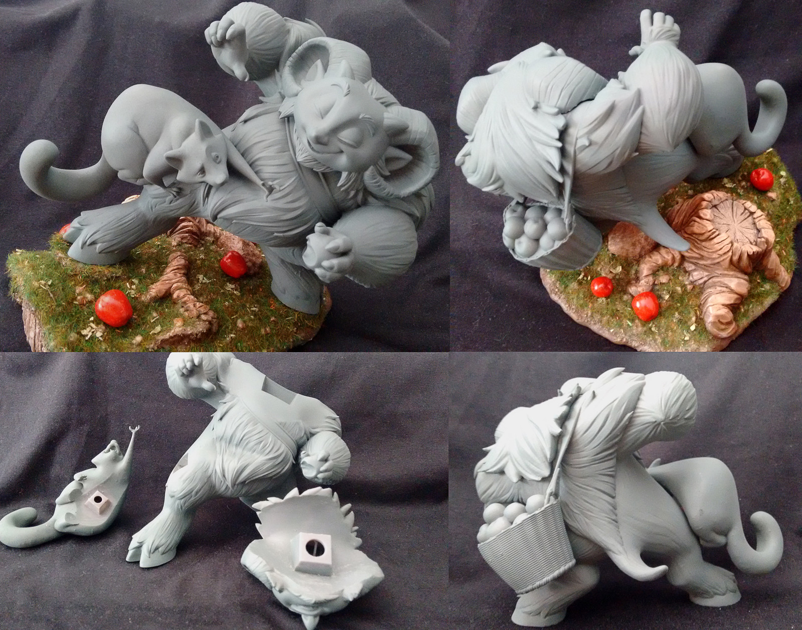 Waiting for paint the characters...