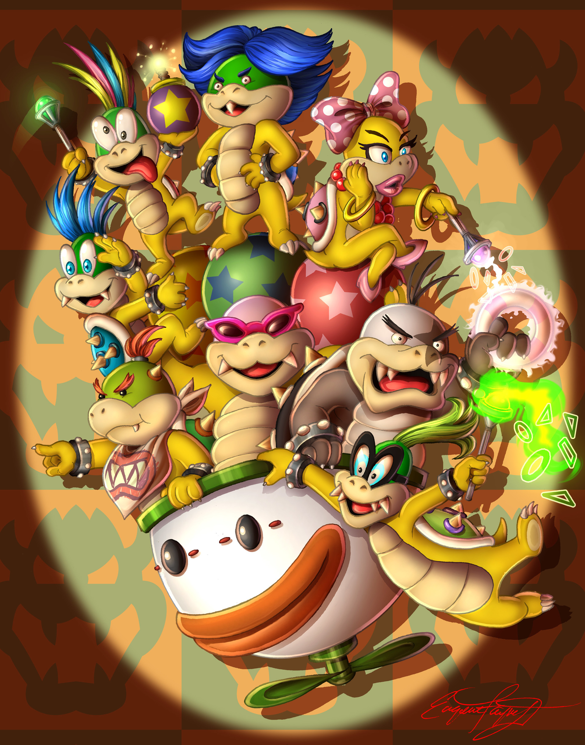 ArtStation - The Koopalings