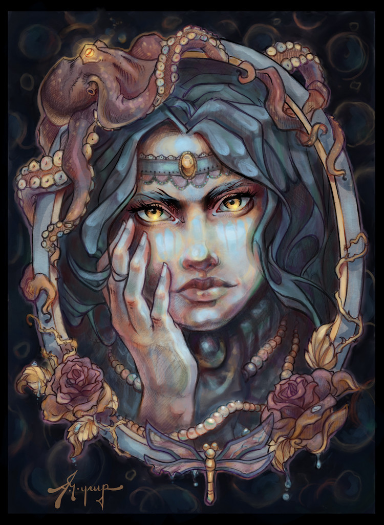 Artstation Aqua Antique Blaque Cloud