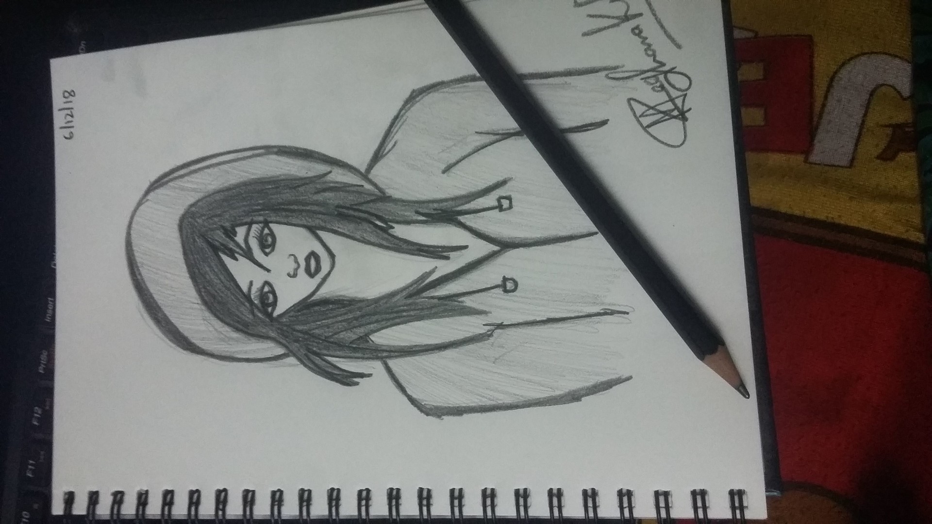 Artstation Pencil Sketch Meghana Paramesh