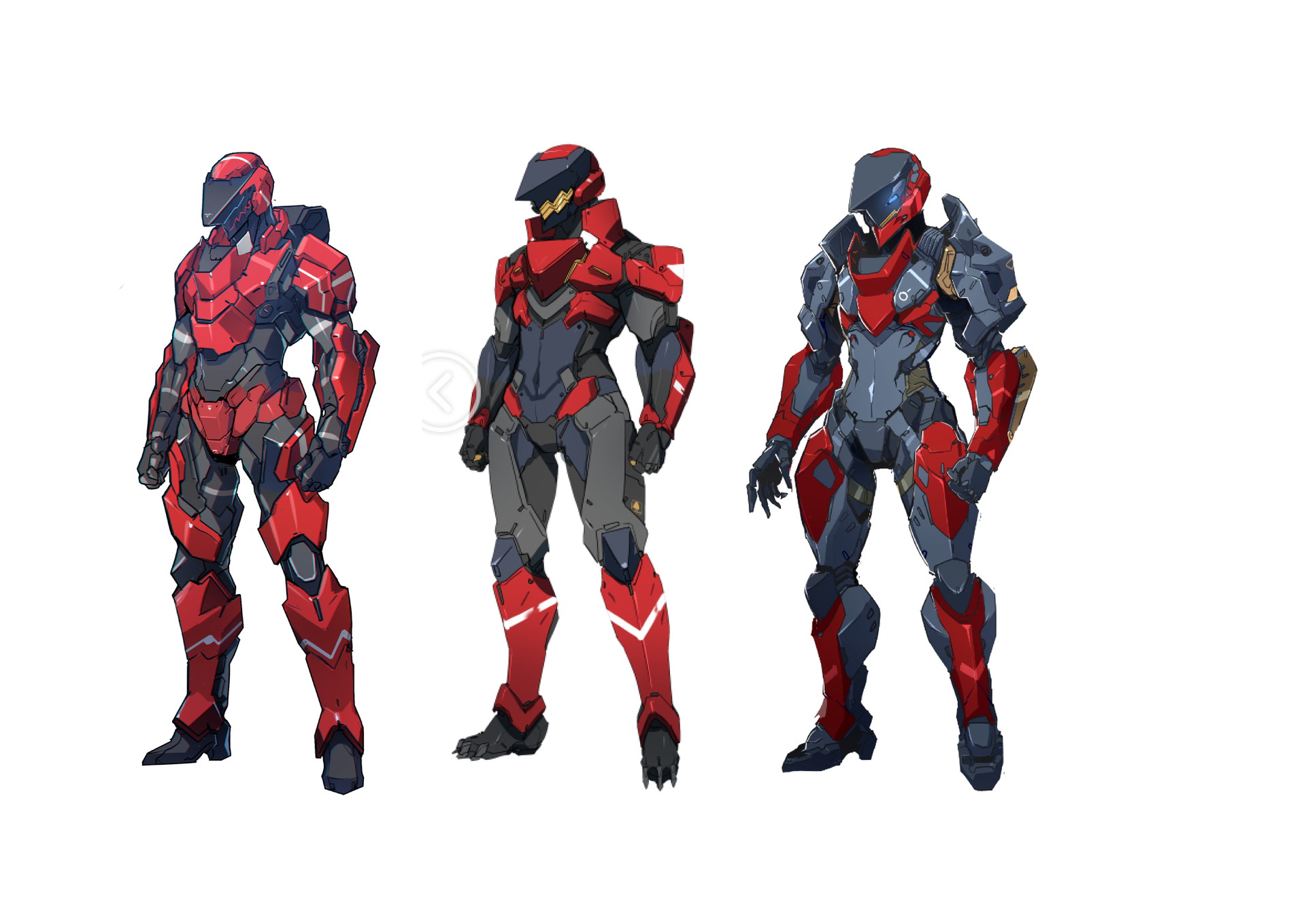 LAS 91214 - ARMORED GULL DESIGN CONCEPT ARTS