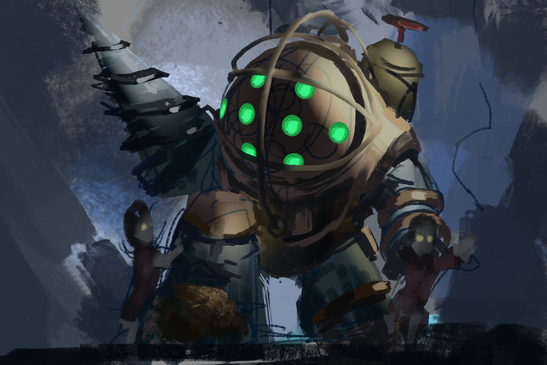 ArtStation - BIOSHOCK FANART