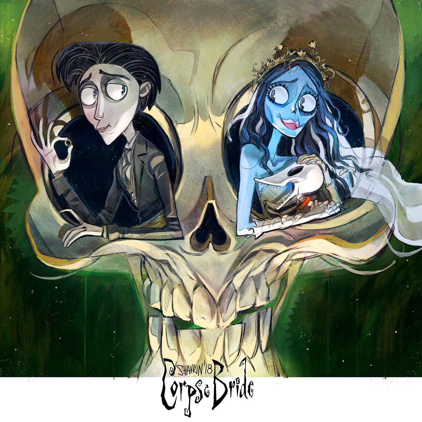 Artstation Corpse Bride Shavrin Ivan Shavrin