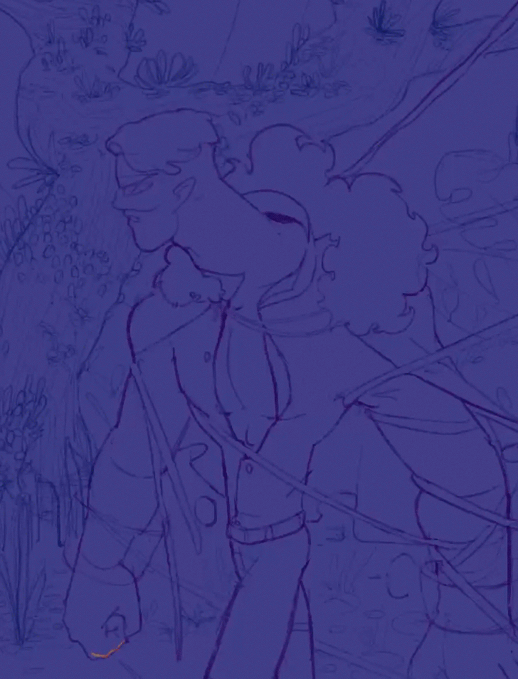 Artstation Guy In The Jungle Ipad Wallpaper