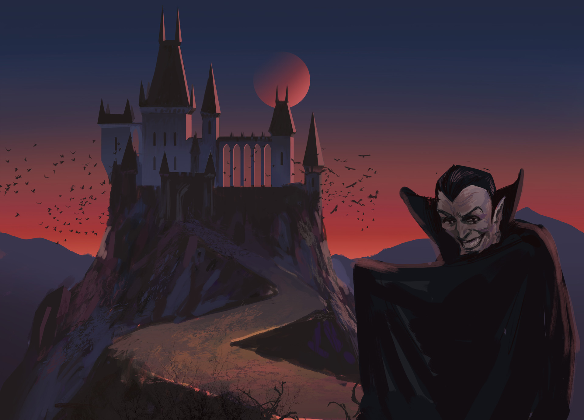 Danilo Paunovic Haunted Castle Download castle cartoon stock vectors. danilo paunovic haunted castle