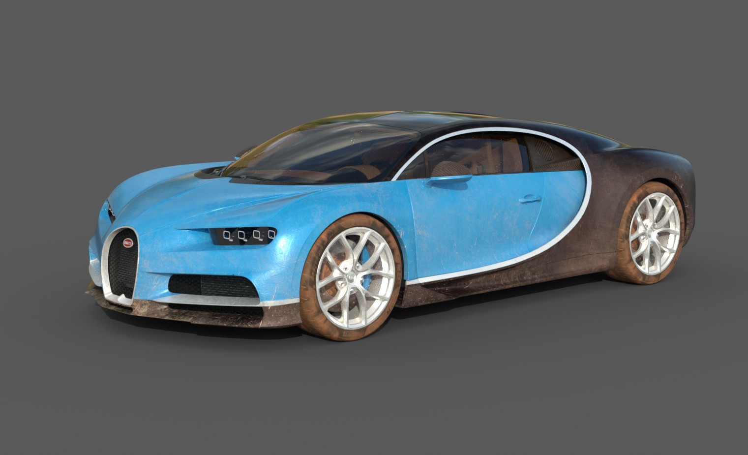 Bugatti chiron чертеж