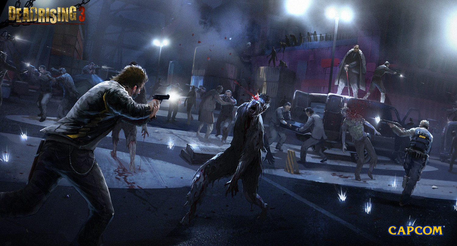 Artstation Dead Rising 3 Chuck Greene Shootout Kev Chu