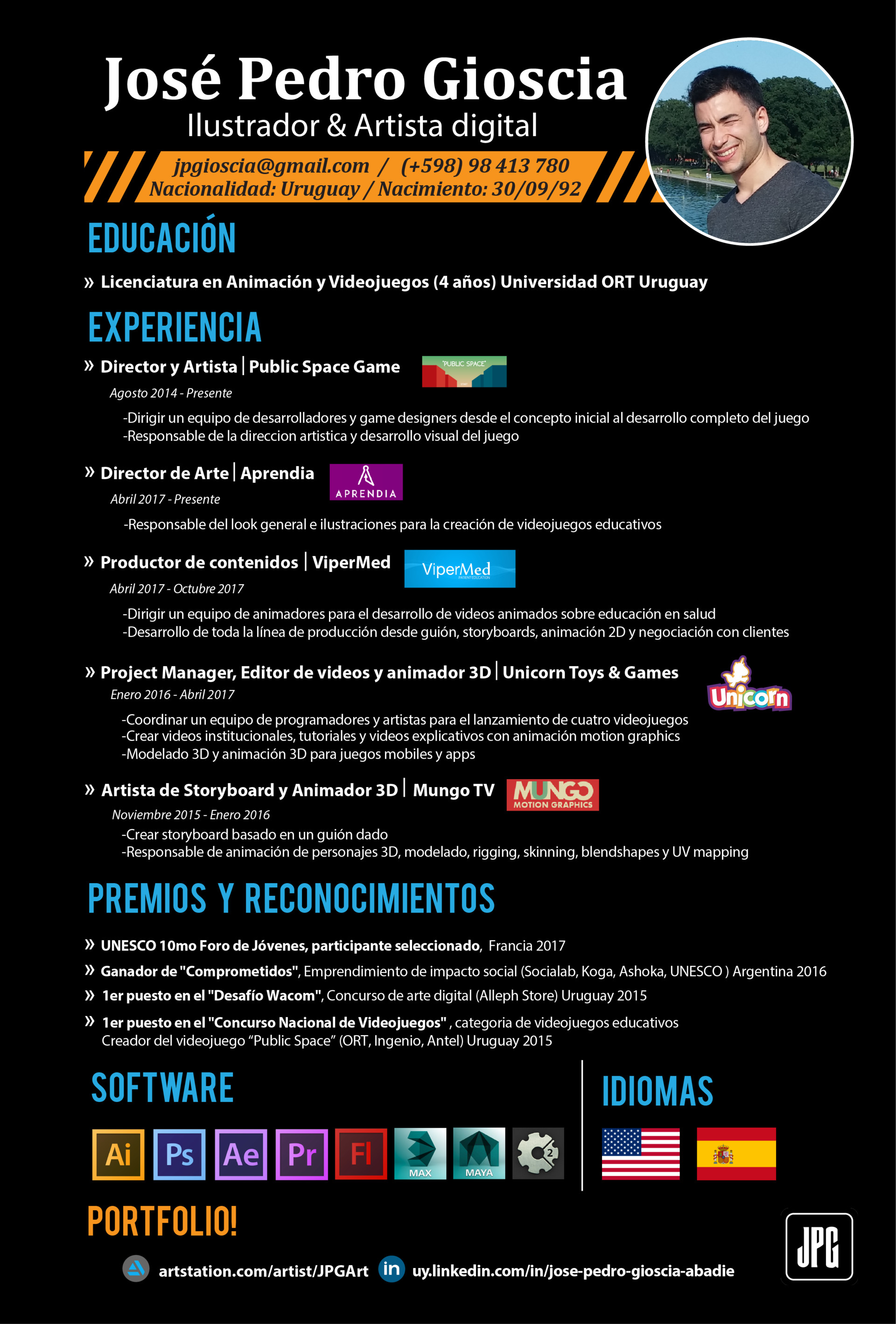 Artstation Jose Pedro Gioscia Cv Jose Gioscia