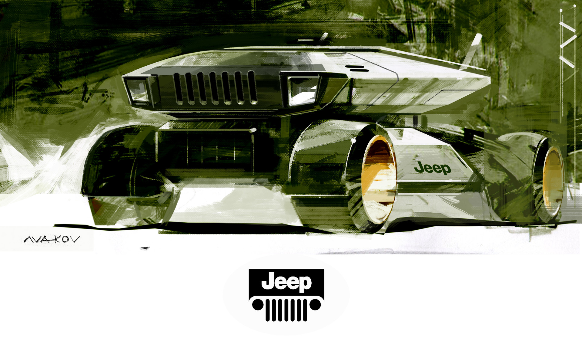 ArtStation - Jeep future concept