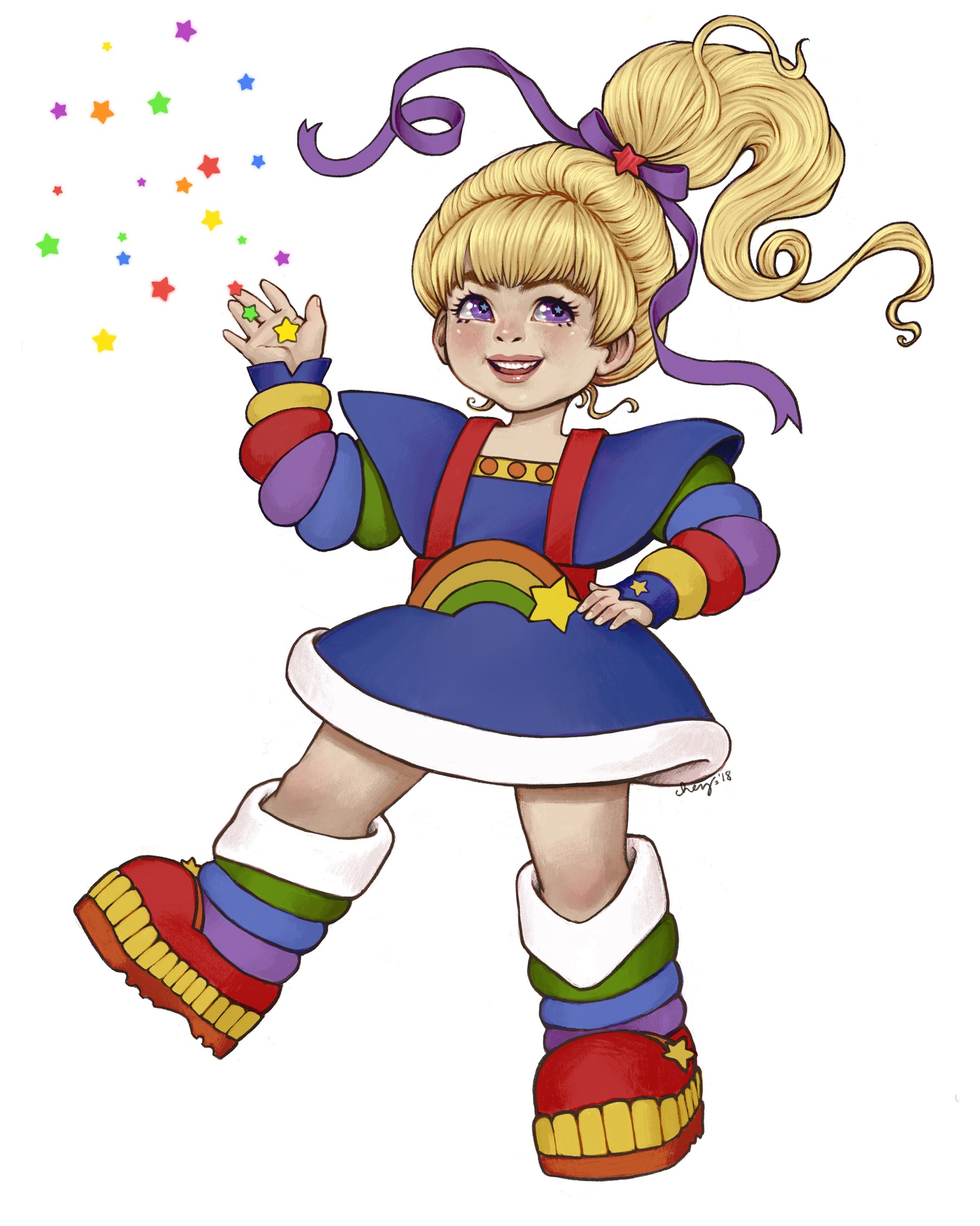 Artstation - Rainbow Brite