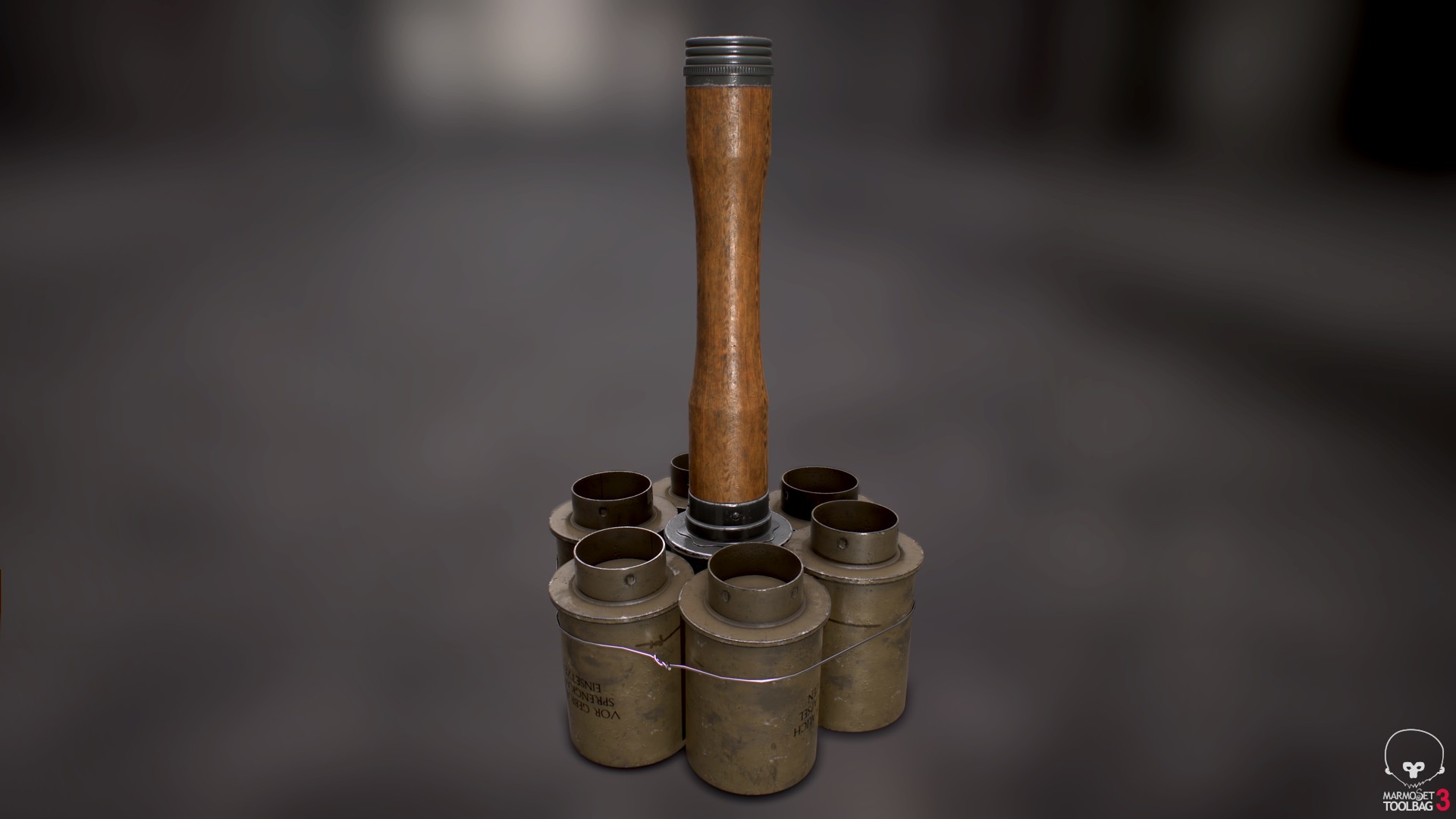 ArtStation - M24 grenade - Anti tank bundle.