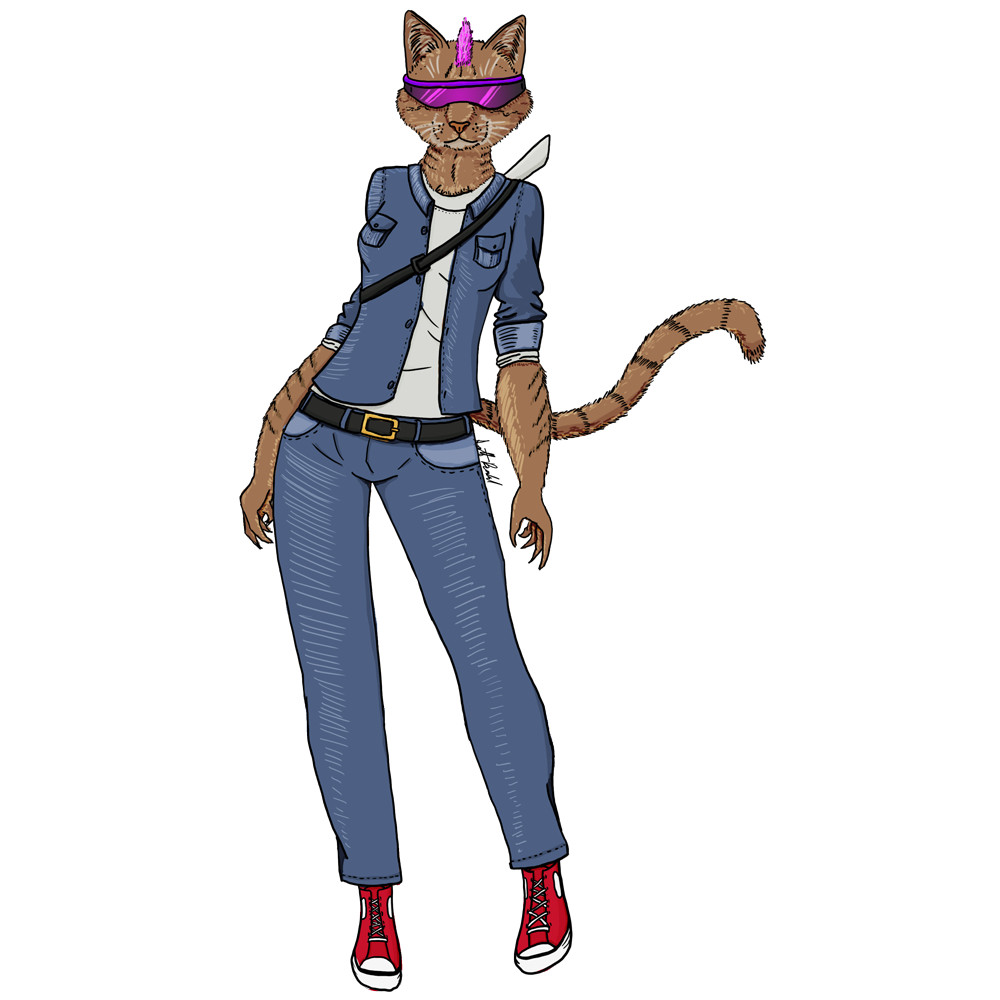 ArtStation - Tabaxi Keytarist