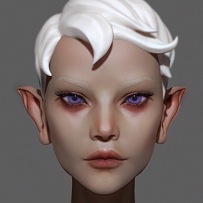 Elf Girl WIP