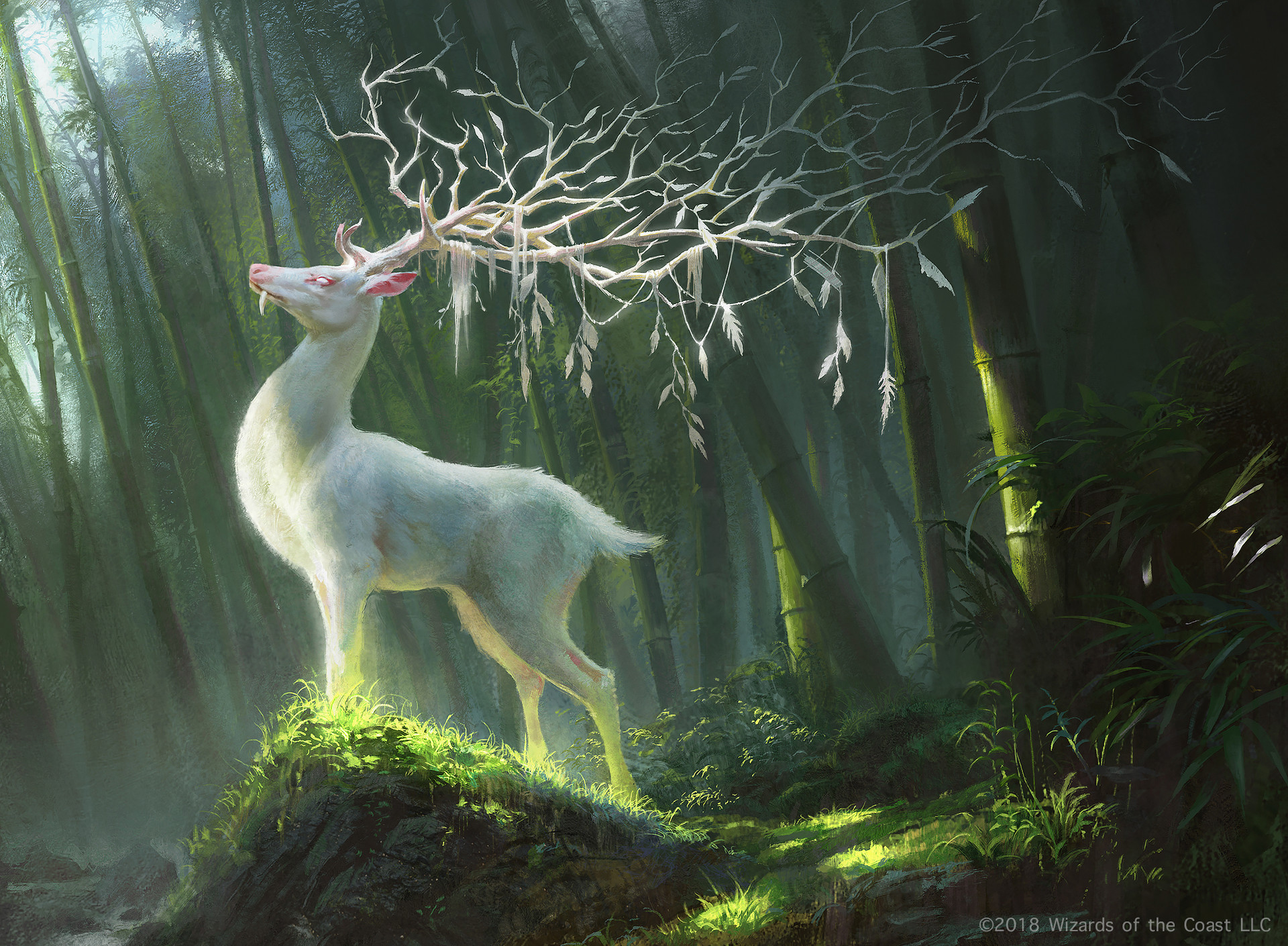 ArtStation - Saccred White Deer