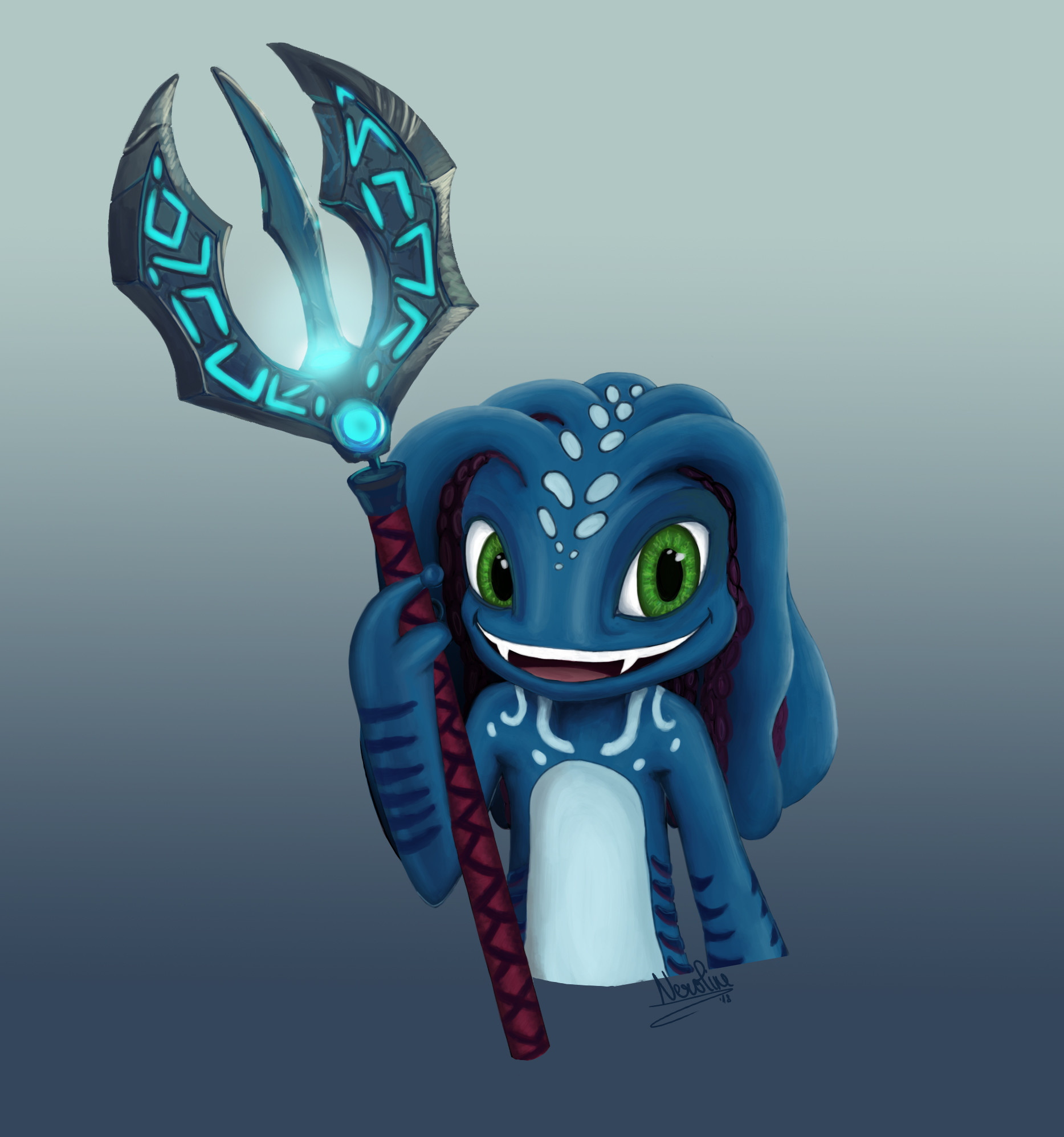 Neroline Fizz League Of Legends Fanart