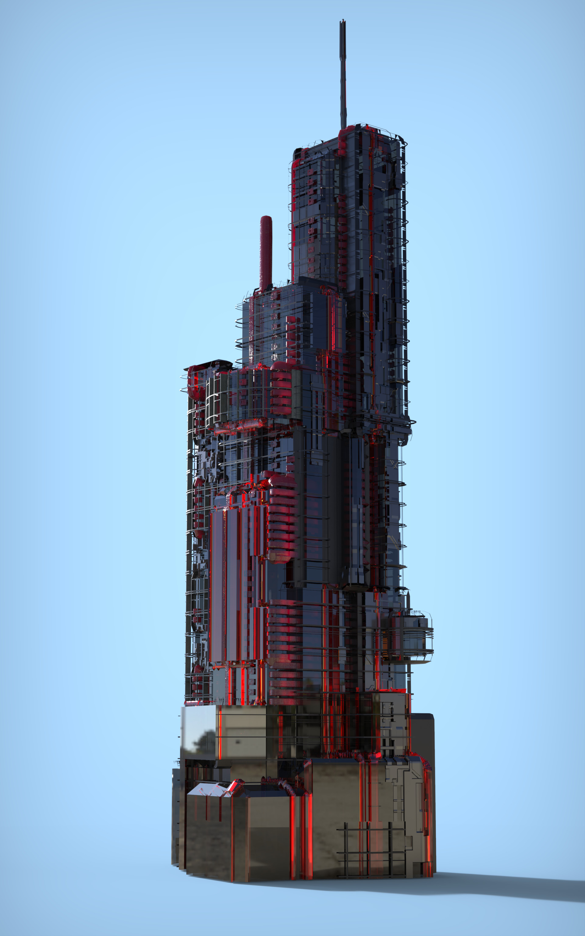 Tomi Viitanen - Sci-Fi Skyscraper