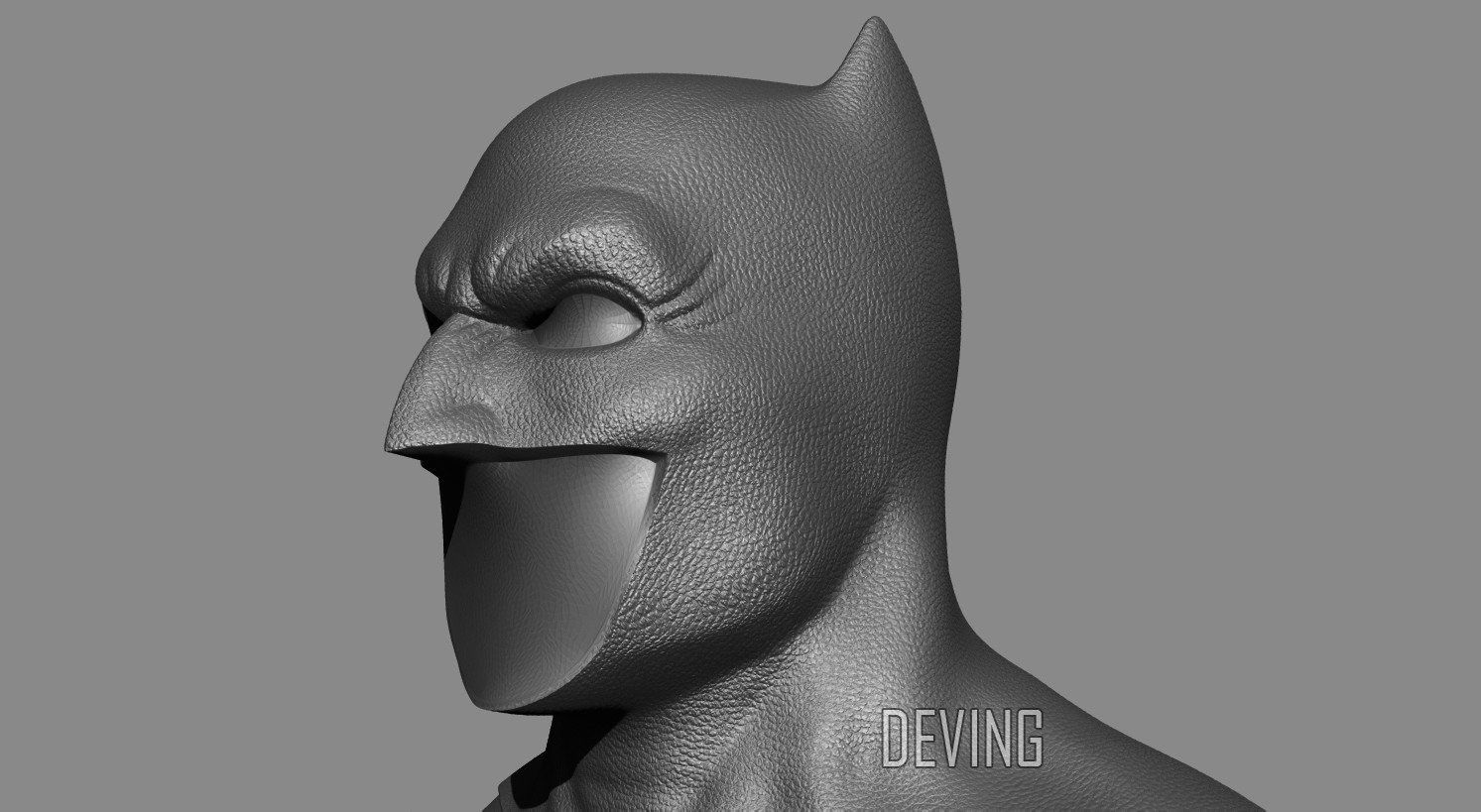 Artstation My Batman Cowl V 2 5 For 3d Print Deving Choez