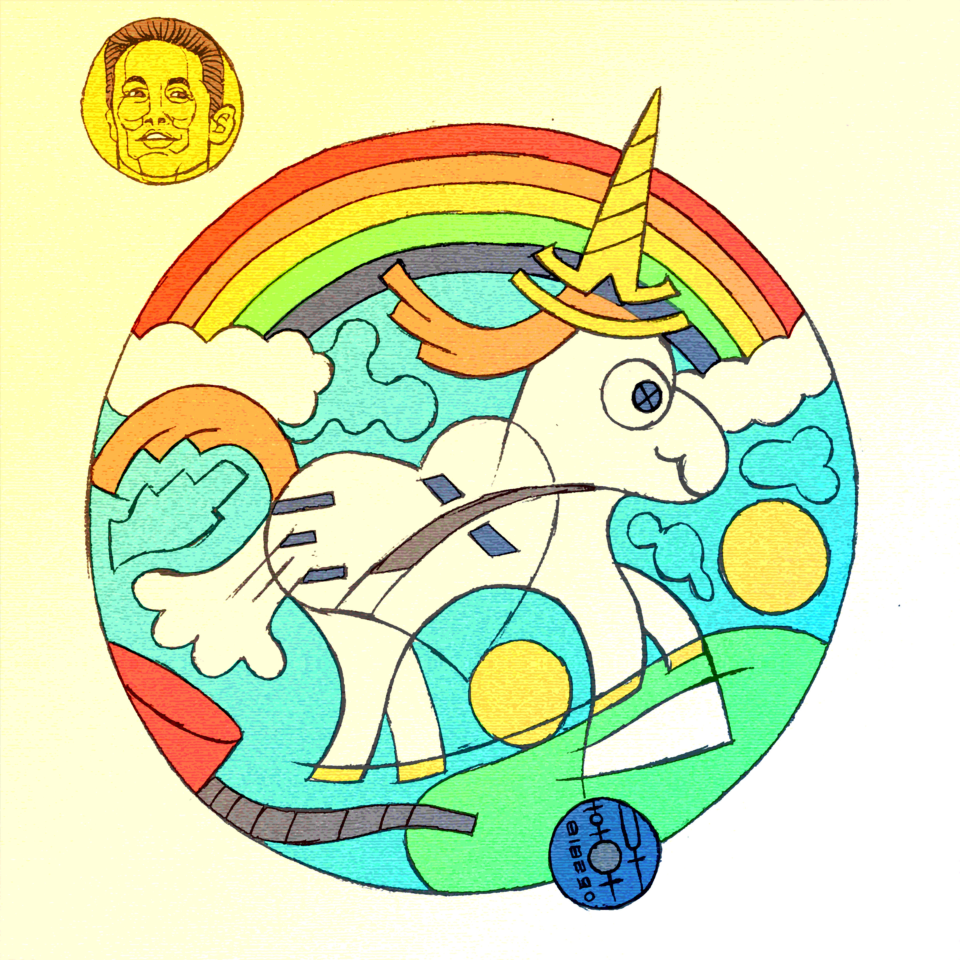 Day 06-28-18 - Elon Musk and the Rainbow Farting Unicorn