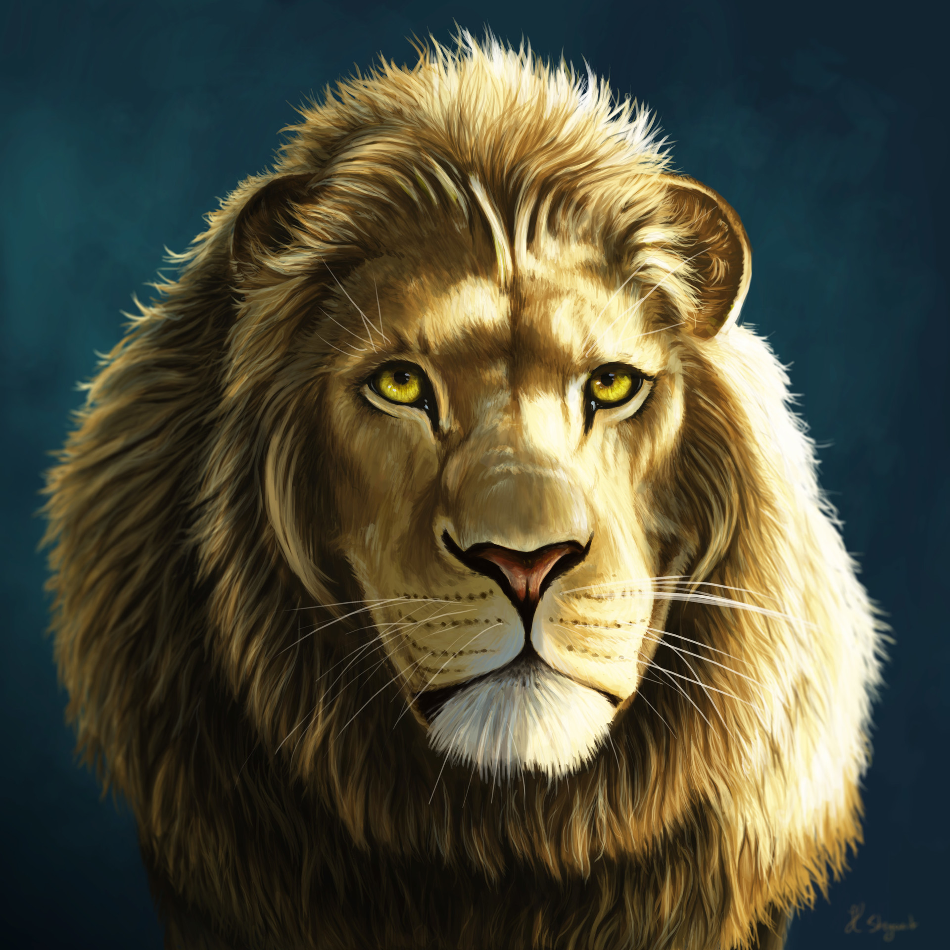 ArtStation - Lion d'or