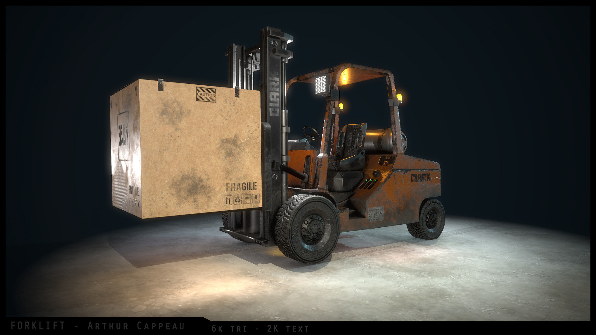 ArtStation - Forklift