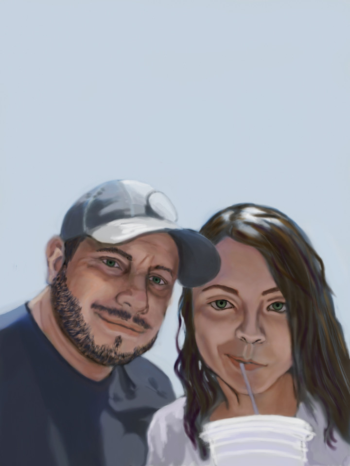 Self portrait with my daughter :) 