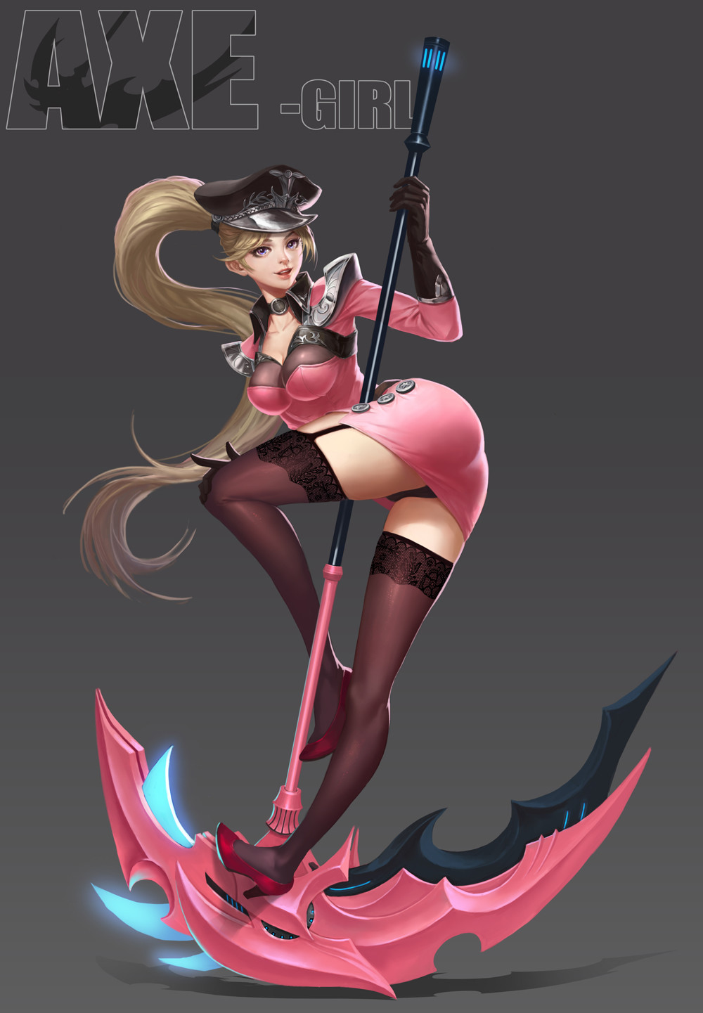 Rhine Heart 制服武器娘系列 斧