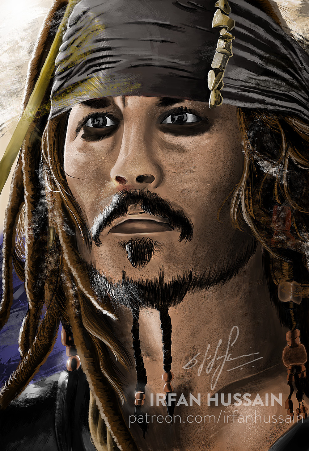 Artstation Captain Jack Sparrow Irfan Hussain