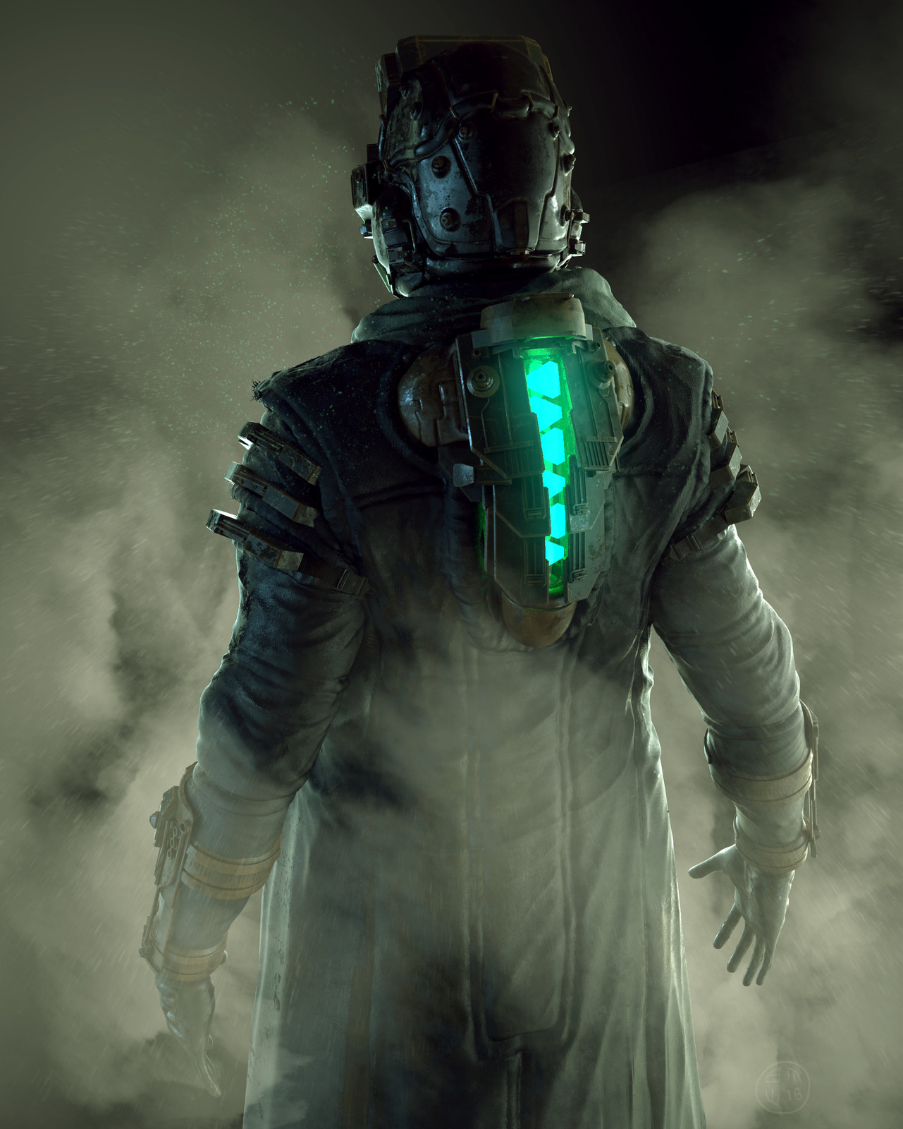 Looks like he hasn't found a stasis device yet judging by the look of that RIG.