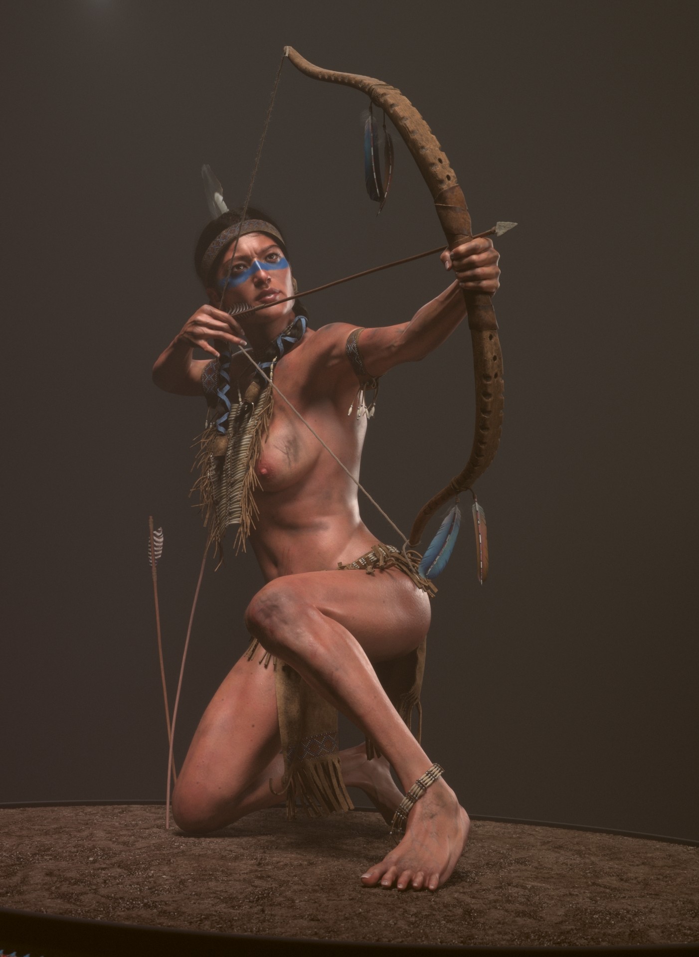 Wild West Challenge- Native American woman.