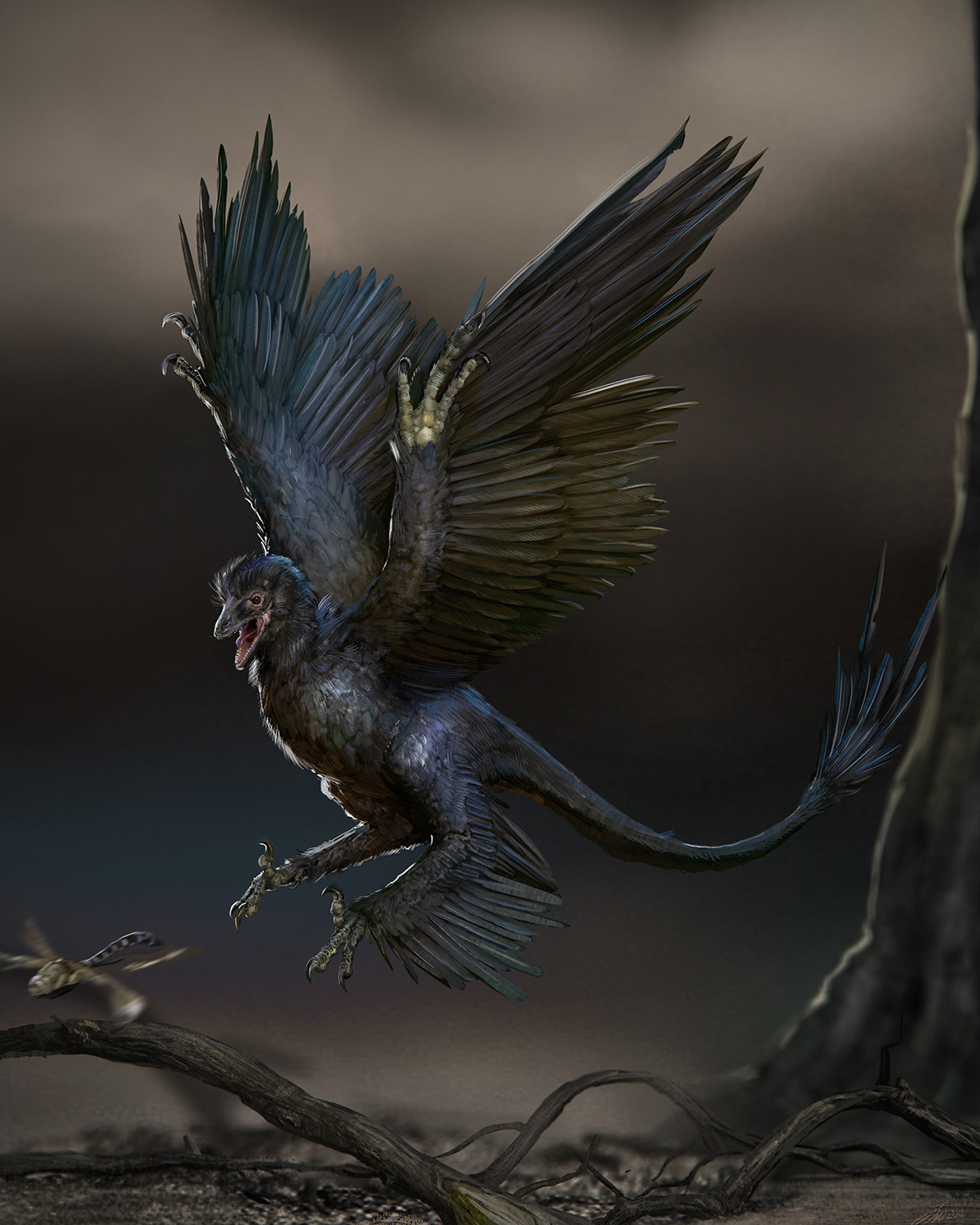 micro raptor dinosaur