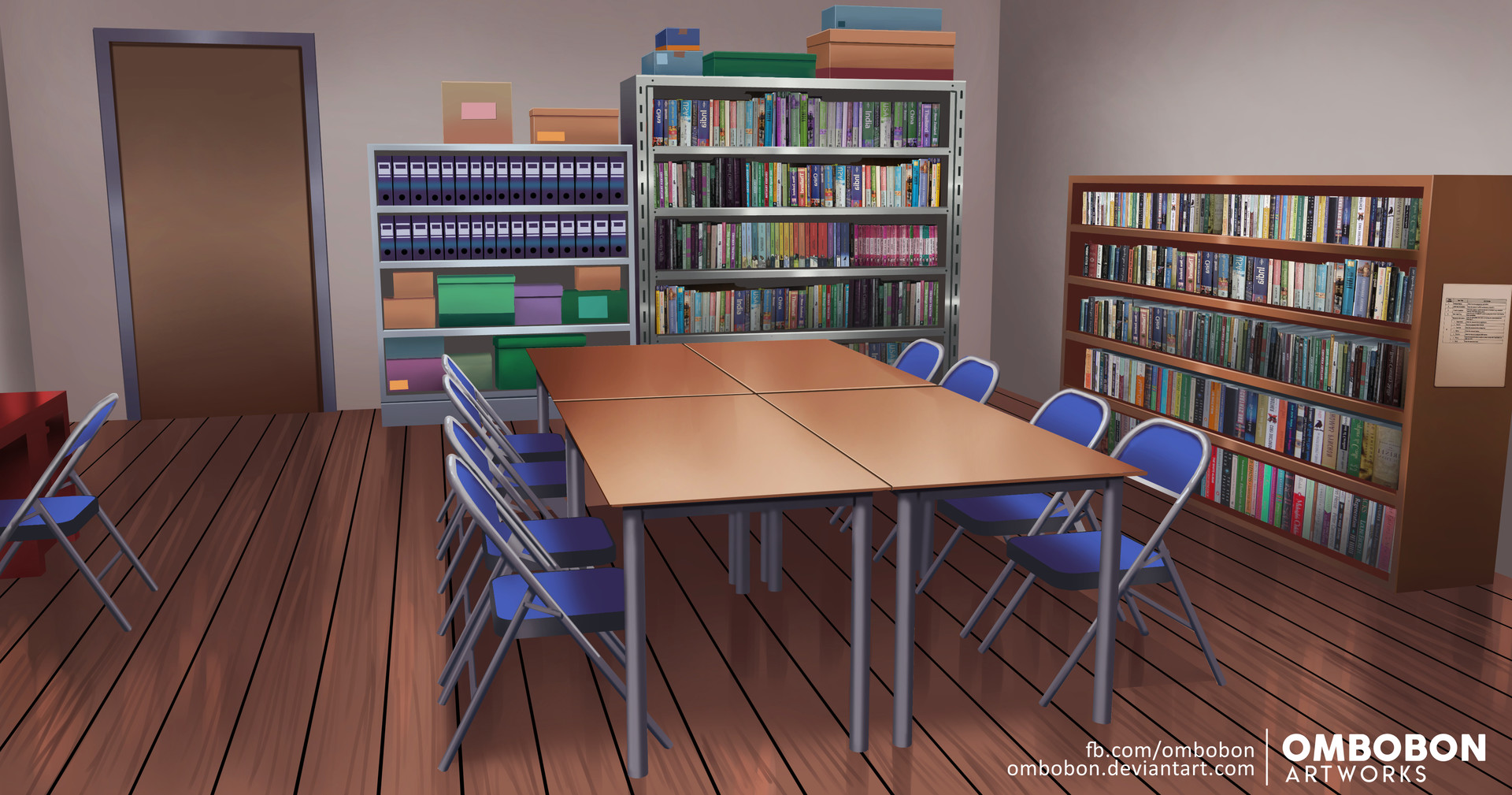 Om Bobon - Anime / Visual Novel Background