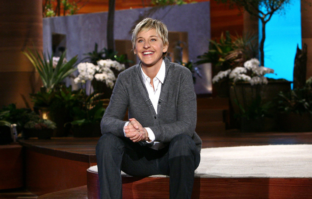 Anthony Beyer shares Ellen Degeneres pic