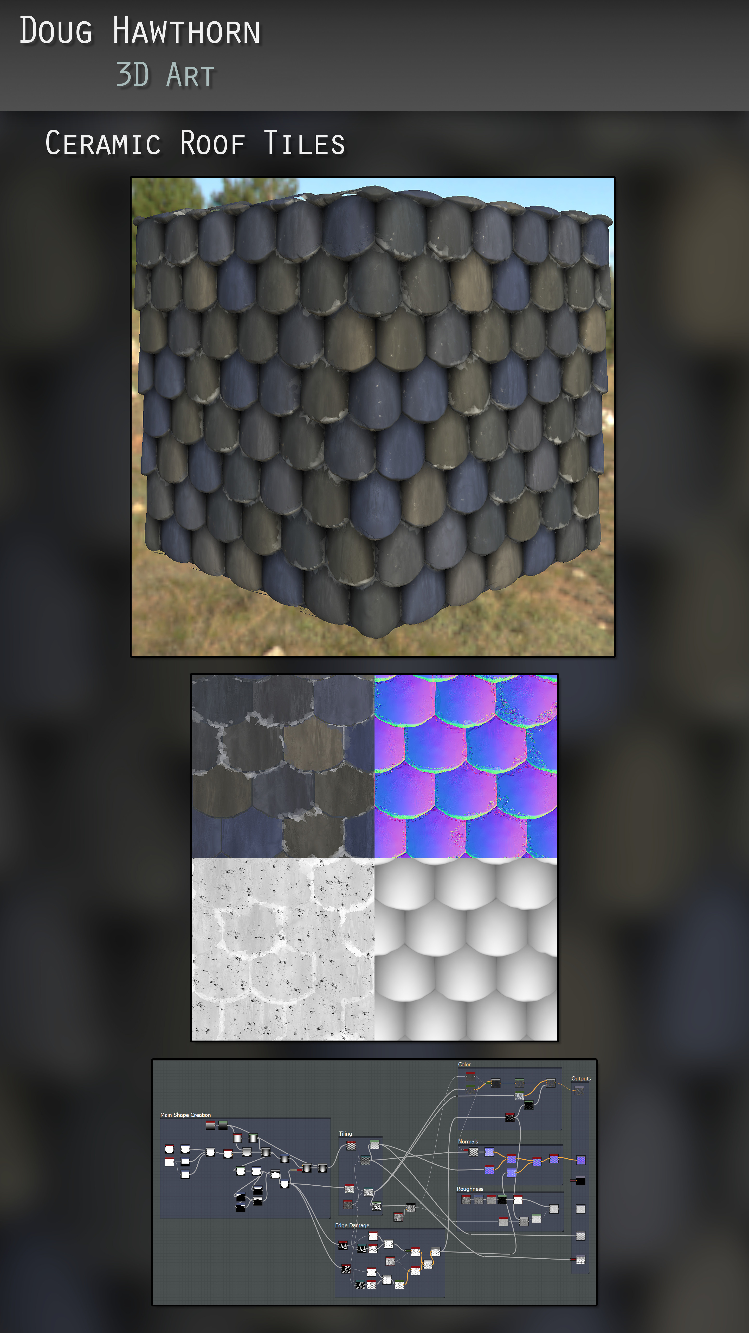Ceramic Roof Tile Material
