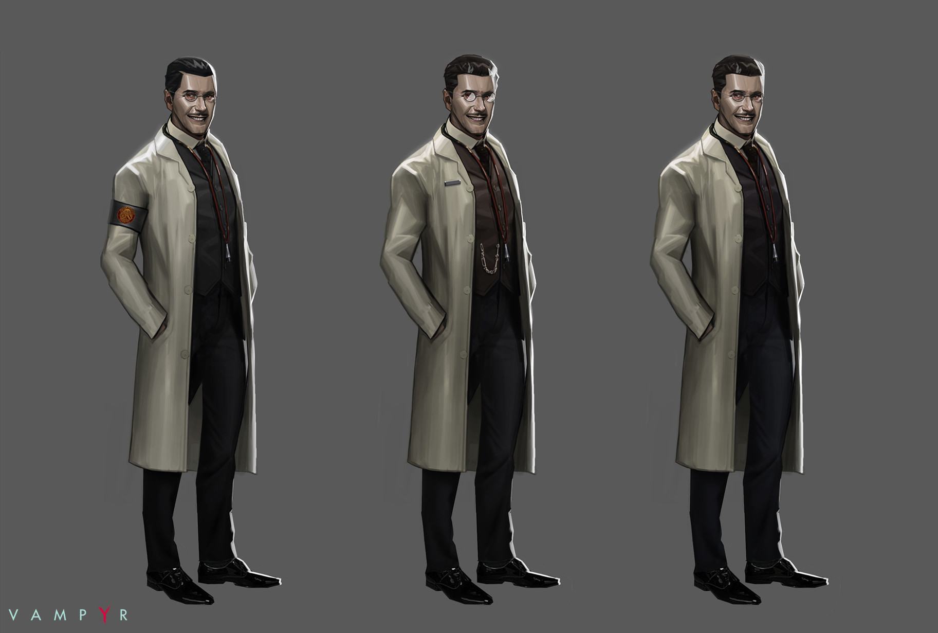 Vampyr персонажи. Vampyr доктор Суонси вампир. Vampyr 2018 Concept. Vampyr концепт арт.