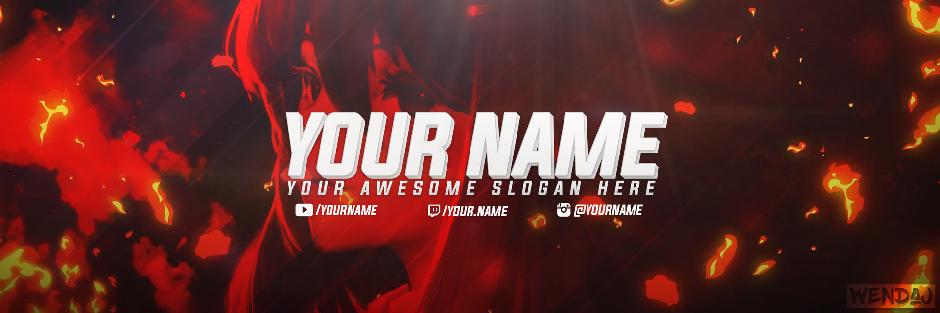 Artstation Custom Twitter Headers By Wendaj Wenda J