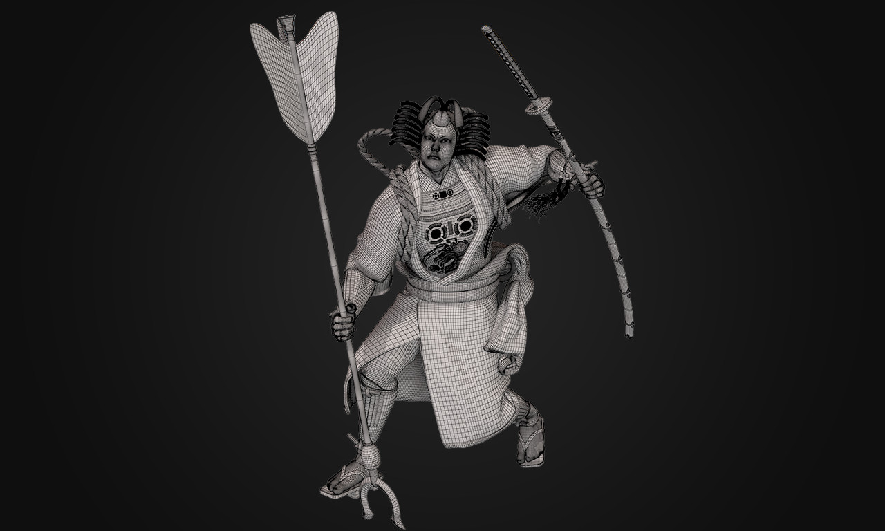Thomas Liao Kabuki 歌舞伎 Yanoge 矢之根