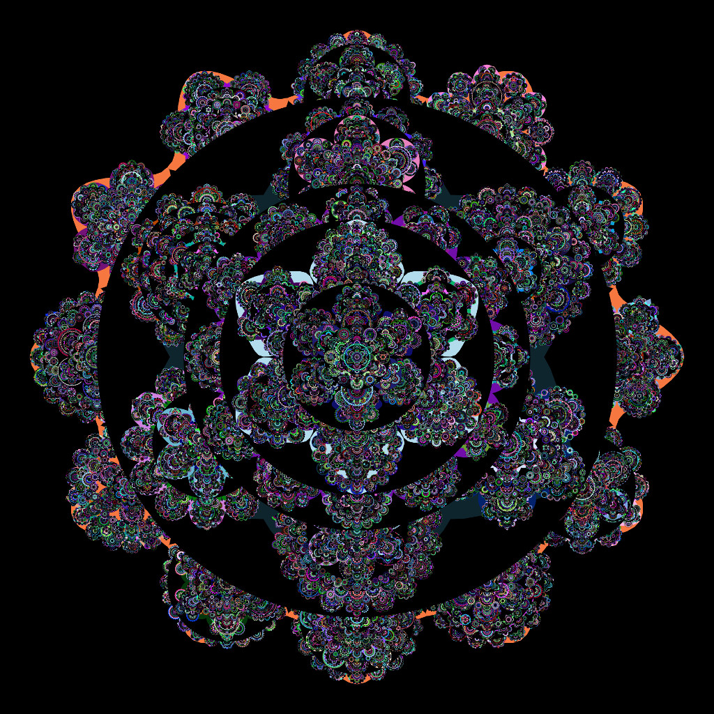 Kenneth Jinks - Flower Mandalas - Procedural art in Python - Fractal ...
