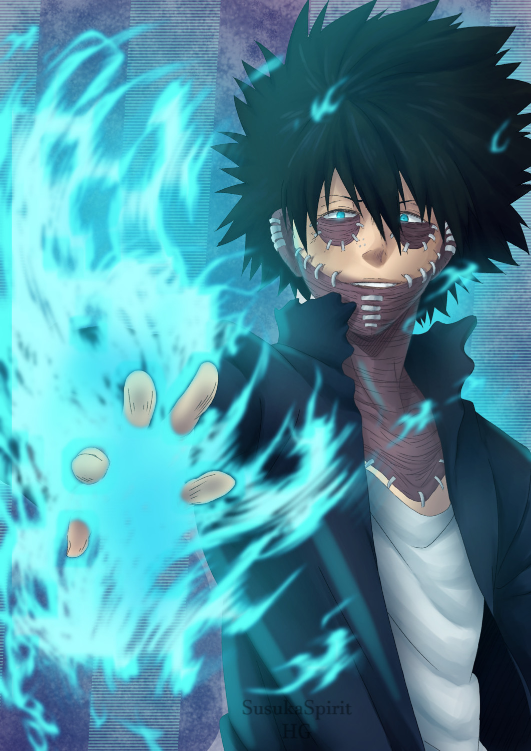 Artstation Bnha Dabi Susuka Spirit