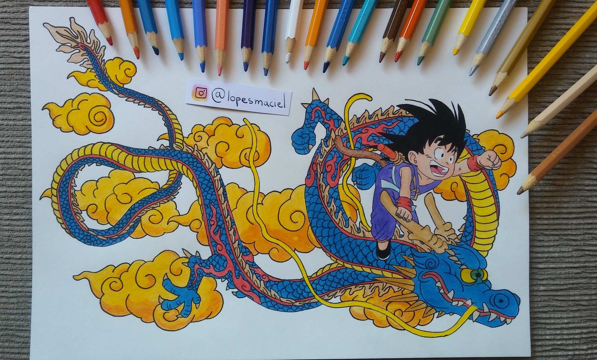 Lopes Maciel Son Goku And Shen Long