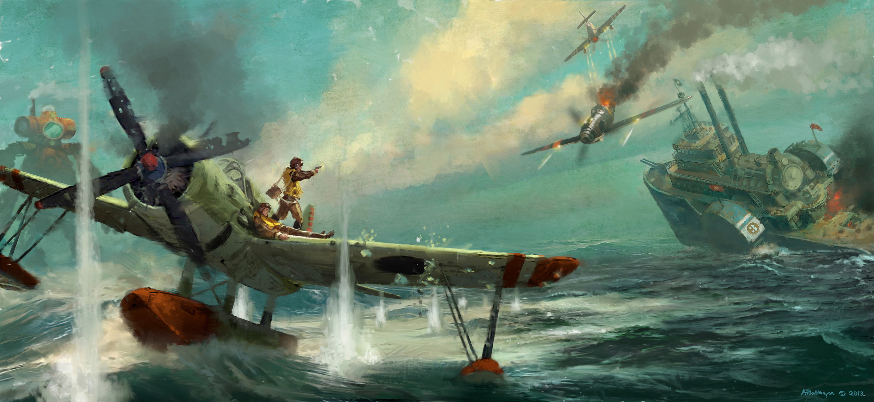 Battle at Yorktown