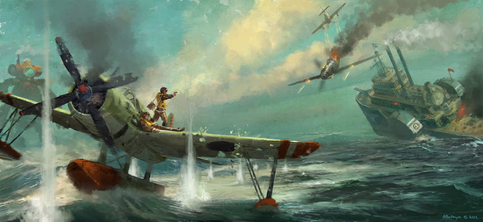 Battle at Yorktown