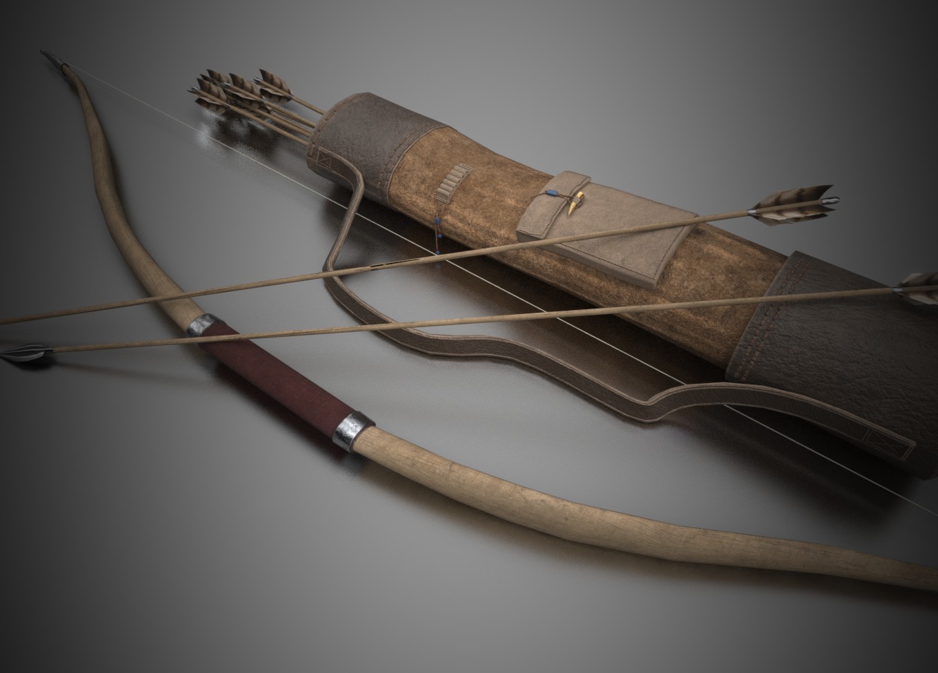 Frazer macrostie bow and quiver