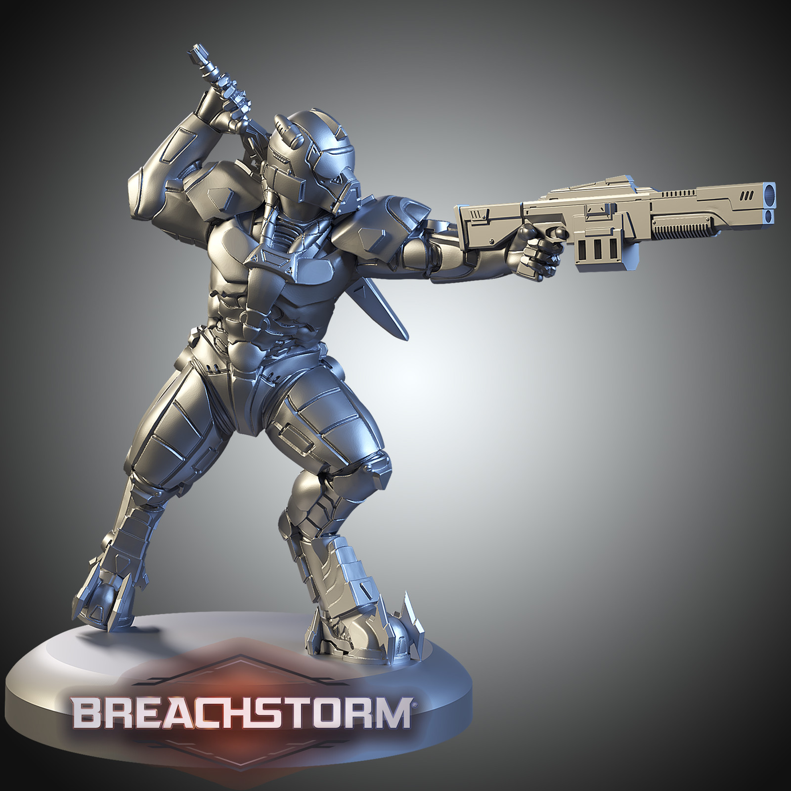 Breachstorm boardgame miniature