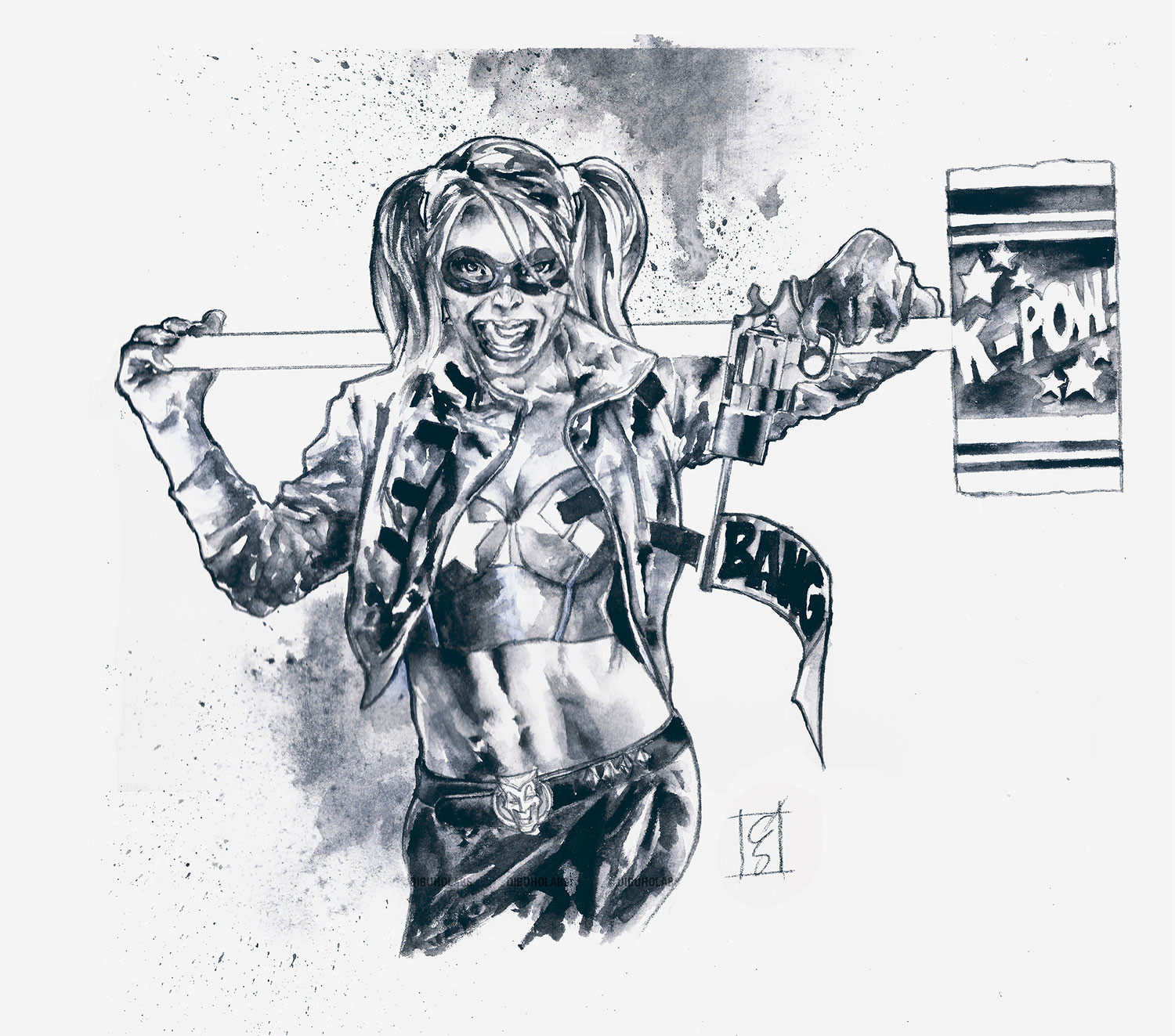 Artstation Harley Quinn Gilbert A